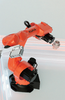Bras robotisé industriel KUKA KR IONTEC haute performance, en aluminium, faible entretien, cycle de vidange d'huile de 20 000 heures, charge utile de 30/50/70 kg