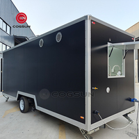 Remorque mobile de nourriture de kiosque de chariot de café de crème glacée de barre de camion de nourriture avec l'équipement complet de restaurant
