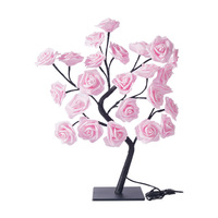 LED Rose Tree Lights Simulation Warmweiß USB Power für Valentinstag und Weihnachten Raum dekoration Nachtlichter