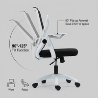 Chaise de bureau pivotante ergonomique avec support lombaire et réglage de hauteur, idéale pour le gaming et l'ordinateur – Meilleure vente en usine