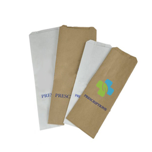 מותאם אישית לסביבה בית מרקחת תרופות תרופות מרשם גלולת שקית נייר אריזה נקי wih - Product Image 3