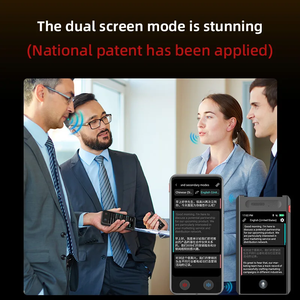 A100 Traductor de Voz Portátil de Dos Vozas, Dispositivo de Traducción Electrónico Inteligente para Negocios - Product Image 3