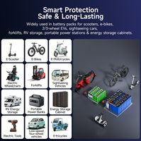 Placa BMS Inteligente Bluetooth TDT con Pantalla LCD, 4S-17S, 24V 36V 48V 60V 72V 80Ah 150Ah 200Ah, para Paquetes de Baterías de Litio LiFePO4 y Li-ion