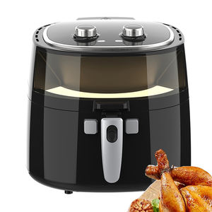 Four à convection de grande capacité 8L, rôtissoire, <span class=keywords><strong>friteuse</strong></span> à <span class=keywords><strong>air</strong></span>, 1800W, 22V-240V, cuisinière électrique turbo multifonction, fenêtre visible, <span class=keywords><strong>friteuse</strong></span> à <span class=keywords><strong>air</strong></span> - Product Image 1