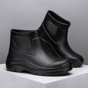 أحذية مطر جديدة للجنسين متوسطة الارتفاع مضادة للانزلاق ومقاومة للماء مصنوعة من الإيفا للمطبخ والصيد، أحذية خفيفة الوزن ومقاومة للتآكل للطهاة - Product Image 1