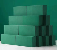 Blocs de mousse florale verte sèche et humide en gros pour la décoration intérieure et les fleurs artificielles