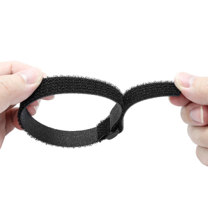 Ağır OEM/ODM <span class=keywords><strong>2</strong></span> in 1 kanca döngü sabitleme kayışı kablo yönetimi naylon bant - Product Image 6