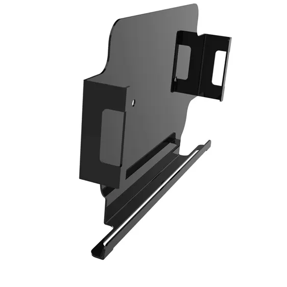 Supporto per staffa per montaggio a parete adatto per Sky Q 2tb che consente alla scatola Sky Q di montare entrambi i modi facile accesso ai cavi staffa da montare