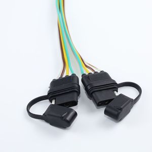 5-Wege-Flachanhänger-Kabelbaum-Verlängerungsstecker mit 36-Zoll-Kabellängen-Endstecker - Product Image 5