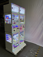 Distributeur automatique de jouets amusants à monnayeur avec prix aléatoires pour l'intérieur, modèle Toda Cartoon