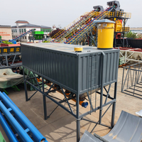 L'Asia Utilizza Nuovi Silos per Cemento a Forma di Scatola, Silos Quadrati per Polveri da Interno e Silos Orizzontali Mobili Senza Fondamenta