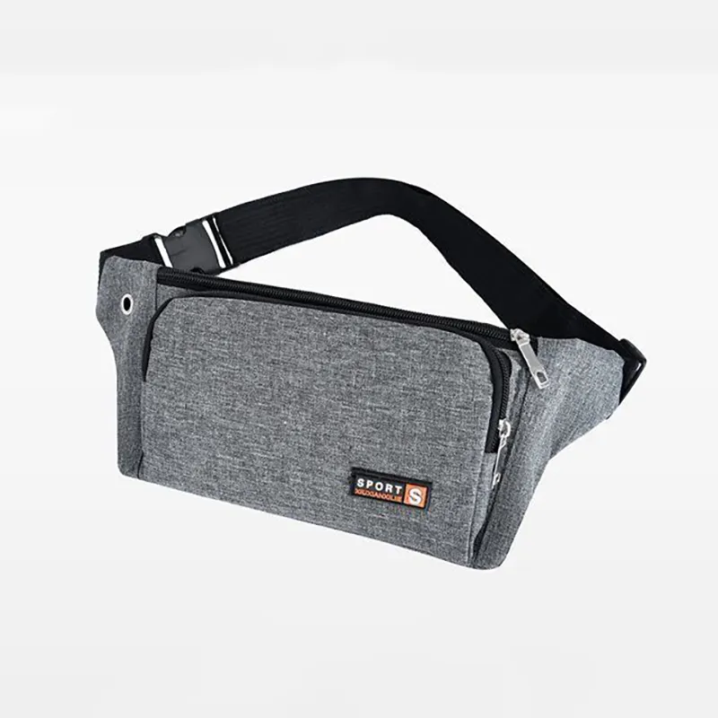 2023 Promotion Unisex Cycling Outdoor Sport Belt Pouch Multifunctional Business Bags Small Waist Bag Hiking Free Sample