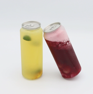 Vaso de aluminio de 500 ml para té con leche, vaso de plástico PET para bebidas, botella transparente desechable para bebidas con burbujas, botella popular para café y yogur. - Product Image 3