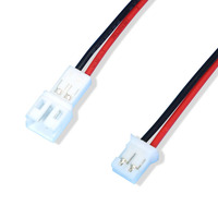 Konektor JST, ukuran khusus JST 2.54/1.25/1.0/XH/PH/VH/SM/SYP dengan UL1007 28 ~ 16AWG PH 1/2/3/8 Pin Terminal Harness kawat