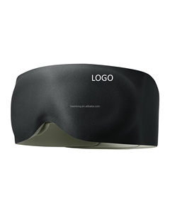 2025 heenlong thấp moq tùy chỉnh Zero mắt áp lực Ergonomic ngủ mặt nạ cho miễn phí nhấp nháy 3D đường viền thiết kế hình dạng - Product Image 3