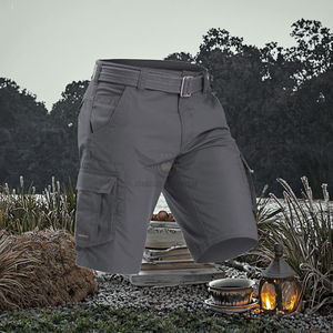 กางเกงขาสั้นคาร์โก้ผู้ชาย ลดราคาพิเศษ ผ้าฝ้ายถัก 100% เอวกลาง แห้งเร็ว น้ำหนักเบา มีสินค้าพร้อมส่ง - Product Image 3