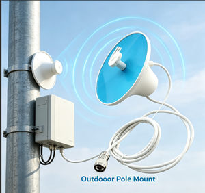 Antena Omnidireccional de Techo <span class=keywords><strong>Aurara</strong></span> Yu 2.4GHz 5G, Conector Hembra N, Interior, LoRa/LPWAN, IP67, Ganancia de 7dBi, para Dormitorios, Pasillos, IoT - Product Image 6