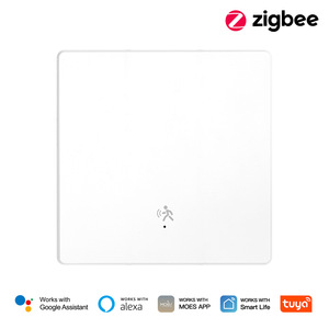 สวิตช์เซ็นเซอร์ตรวจจับการเคลื่อนไหวอัจฉริยะสำหรับบ้าน 123 ทาง Wi-Fi สีขาว แผง PC ทนไฟ 10A 90-245V - Product Image 2