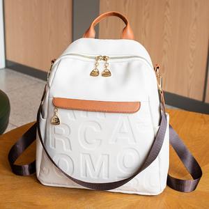 <span class=keywords><strong>Zaino</strong></span> da viaggio impermeabile con logo stampato <span class=keywords><strong>in</strong></span> <span class=keywords><strong>pelle</strong></span> sintetica - Product Image 1