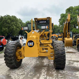 Caterpillar de segunda mano de alta calidad para Cat 140H 140G Motor Grader 90% Nuevo con máquina plana de tierra de estado original de bajo uso - Product Image 2