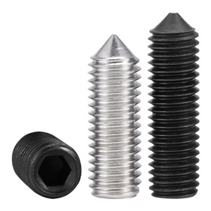 Tornillo de Fijación Cónico de Acero Inoxidable 304/316 DIN 913 / DIN 916, Tornillo sin Cabeza con Cabeza Hexagonal M3-M16 - Product Image 4
