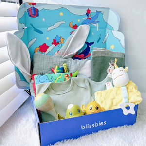 Cesto de bebé personalizado ropa caja de regalo conjunto recién <span class=keywords><strong>nacido</strong></span> cesta cajas de cartón corrugado de correo - Product Image 6