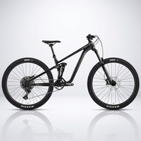 Bicicleta de Montaña ENDU150 con Suspensión Completa, Bicicleta MTB para Ciclismo Todoterreno, Bicicleta de Carretera de Aleación de Aluminio, Bicicleta Ligera para Grava