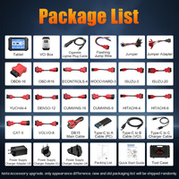Máquina de Diagnóstico XTOOL D9HD, Escáner OBD2 de 12/24 Voltios, Herramientas de Diagnóstico para Automóviles y Camiones Pesados con Más de 45 Funciones de Reinicio