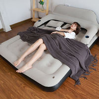 Avenli 27462 vente en gros matelas gonflable King Size 203cm * 183cm * 72cm avec dossier