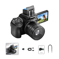 Kamera Digital SLR DC207 dengan Stabilisasi Gambar Elektronik, Kartu Memori TF, Sensor CCD 4K, Layar Lipat, HD, Tampilan Datar di Pinggang, dan Fitur Cross-border