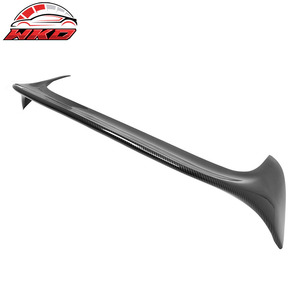 Convient pour Volkswagen MK8 Golf GTI 2022-2026, style ES, becquet de toit en fibre de carbone imprimée - Product Image 3