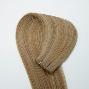 Capelli Umani Vergini 2026 con Cuticola Intatta, Trama Piatta Invisibile e Confortevole, Colore Biondo Cenere con Mèches, Massima Qualità - Product Image 3