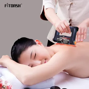 Fitdash OEM ODM Patented Fitness Use EMS Damping Roller Massager Fascia Muscle Massage Roller