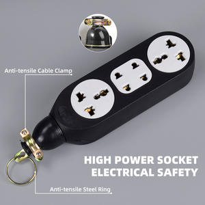 Enchufe de extensión para exteriores de alta calidad, diseño resistente de 4 vías, resistente a los golpes y duradero - Product Image 5