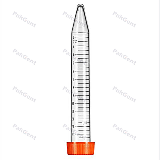 15 мл центрифужные пробирки с винтовой крышкой, навальный пакет устойчивы к утечке Коническое дно 15 мл центрифужные пробирки