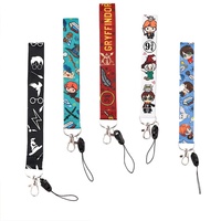 Lanières personnalisées en polyester pour sublimation en gros, porte-clés de poignet, sangle courte avec logo imprimé
