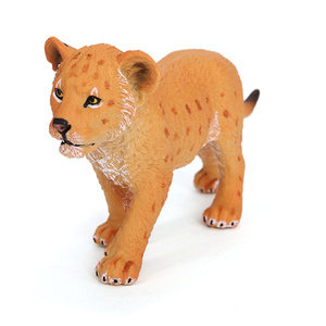 Vente en gros de figurines d'animaux sauvages de la jungle africaine en PVC solide, simulation de loup, girafe, <span class=keywords><strong>lion</strong></span>, ours, renard, modèle de statue, jouets de safari - Product Image 5
