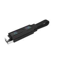Kabel Data Dua-ke-Dua Pengisian Cepat PD Empat-dalam-Satu Daya Hisap Magnetik 60W Layar Digital Paduan Seng Baru Anti Sirkuit Pendek