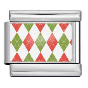 Factory Supply Stainless Steel Christian Merry Christmas Theme Italian <b>Charm</b> Colorful Cartoon Print 9mm Standard Bangle <b>Charms</b> - Product Image 4