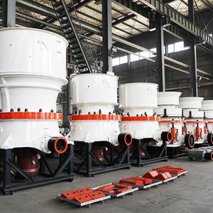 Concasseur à cône hydraulique monocylindre CS430 haute efficacité avec moteur AC, PLC et engrenages pour le concassage du granit, du basalte et des roches dures - Product Image 3