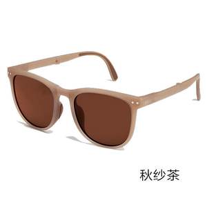 Lunettes de soleil pliantes Zt 320 unisexes, monture en résine, verres PC, protection UV385, classe 2, pour la conduite et l'usage quotidien - Product Image 1