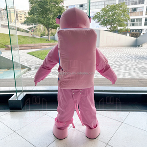 Disfraces Divertidos para Fiestas, Traje Espacial Rosa, Hombre y <span class=keywords><strong>Mujer</strong></span> Astronauta Adulto, Disfraz de Mascota para <span class=keywords><strong>Fiesta</strong></span> - Product Image 3
