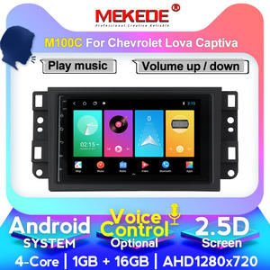 MEKEDE-M Controllo Vocale Android 9 4Core 1 + 16 Car Audio DVD Stereo Radio Video Player per <span class=keywords><strong>Chevrolet</strong></span> Lova captiva Gentra Aveo <span class=keywords><strong>Epica</strong></span> - Product Image 4