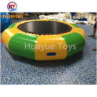 Equipo de juego de trampolín de agua inflable personalizado de fábrica barato a la venta