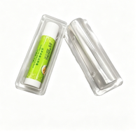Boîte d'emballage de présentation pliable en plastique PET recyclé pour couches jetables transparentes en blister, tube crème petit format, emballage de détail individuel