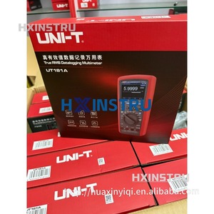 Multimètre numérique True RMS UT181A avec enregistrement de données, mesure de la capacité et de la température, batterie Li rechargeable, prise EU, utilisé hx1 hx1 - Product Image 3