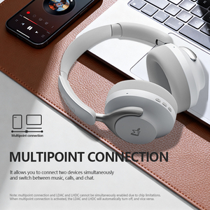 BT 6.0 Kabellose Over-Ear-Kopfhörer mit LED, Geräuschunterdrückung, 3EQ-Sound, App-Steuerung, Memory-Schaum-Ohrpolstern, IPX4 Wasserdicht, 20+ Stunden Akkulaufzeit - Product Image 3