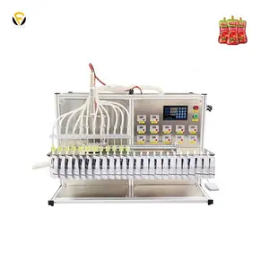 FillinMachine 12 doypack filling machine Liquid filling machine Lime juice filling machine is simple to operate