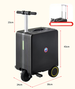 Maleta Inteligente Koowo con Ruedas, de 20 Pulgadas, con Asiento, para PC, con Candado y Carga USB - Product Image 3
