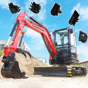 Mini-excavatrice Xt35u 3 de haute qualité à faible consommation de carburant, fabriquée en usine, à vendre pour le jardin - Product Image 1
